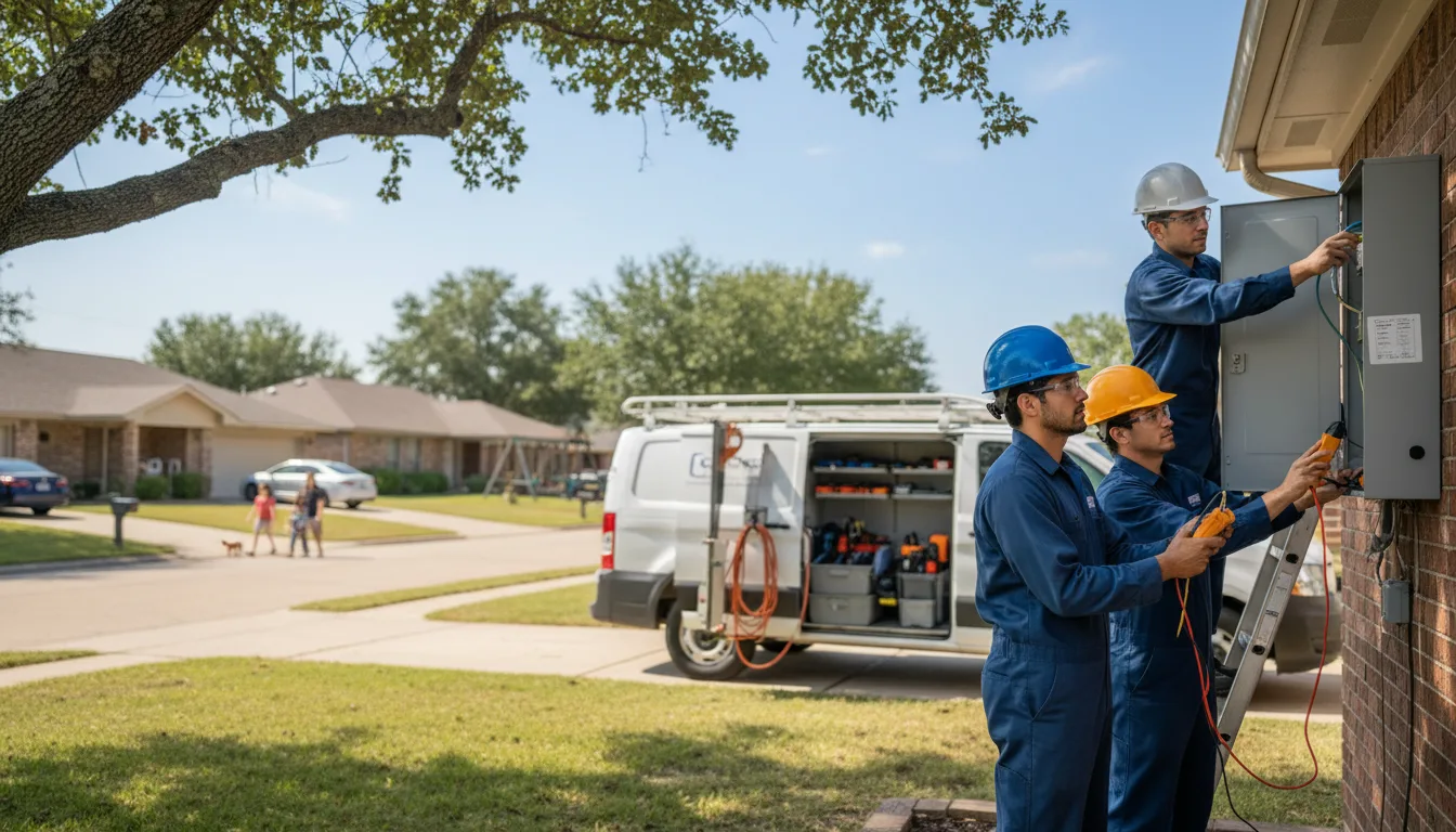 Certified electrician providing emergency electrical services in Arlington, KY